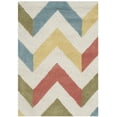 thumbnail image 2 of SAFAVIEH Cambridge Percival Geometric Wool Area Rug, Ivory/Multi, 2'6" x 4', 2 of 7
