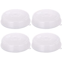 GOOHOCHY 4pcs Microwave Oven Covers Sealed Food Lids For Freshness Protects Against Splatter