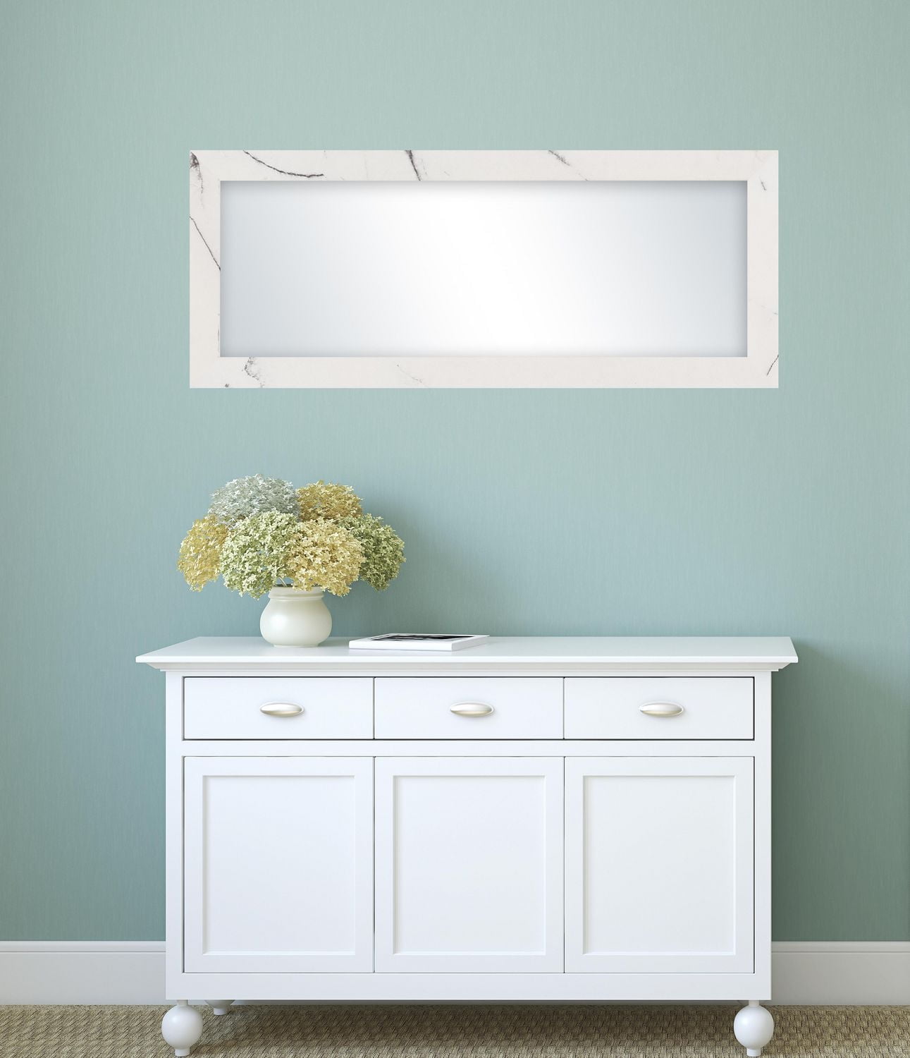 hometrends Panel Perfection Mirror, Marble look