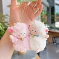 thumbnail image 5 of Plush Keychain, 2pcs/set Magnetic Little Lamb Keychain Korean Style Cartoon Couple Pendants Cute Animal Keyring Bag Charms Car Key Accessories For Women, 5 of 7