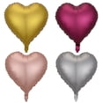 thumbnail image 6 of Kripyery 50Pcs/Set 18-inch Party Balloon Metallic Love Heart/Star Shaped Aluminum Foil Wedding Party Decor Latex Balloon Party Supplies, 6 of 8