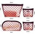 thumbnail image 2 of Mesh Makeup Bags,4PCS Mesh Cosmetic Bags for Women Mini Zipper Mesh Bags Portable Travel Organizing Pouch Purse Makeup Pouches Bags Travel Accessories, 2 of 6