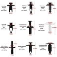 thumbnail image 3 of 421pcs Car Trim Clips Panel Clip Universal Universal Push Retainer Plastic Rivet Car Door Trim Clips Retainer Clips, 3 of 5