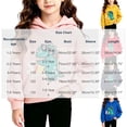 thumbnail image 2 of Mitankcoo Fashion Print Hoodie for Girls Long Sleeve Sweatshirt with Pocket Comfort Casual Warm Wear 1-8Y, 2 of 6