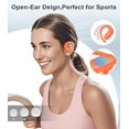 thumbnail image 5 of General Wireless Earbuds Bluetooth Headphones Sport,Over Ear Buds with Deep Bass Sound,60Hrs Playtime Earphones Redesigned Comfort Fit with Earhooks for Running,Meeting,Workout- Orange, 5 of 15