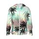 thumbnail image 1 of Fotbe Tropical Summer Palm Chaqueta con Protección Solar UPF 50+ para Hombre y Mujer, Camisa con Capucha y Bolsillos-3X-Large, 1 of 7