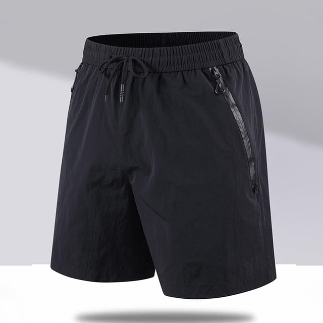 Styesk Mens Shorts Men Fashion Solid Color Loose And Comfortable Motion Straight-leg Work Clothes Shorts