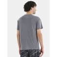 thumbnail image 3 of Athletic Works Men's Solid Tri Blend Tee with Short Sleeves, Sizes XS-4XLT, 3 of 3