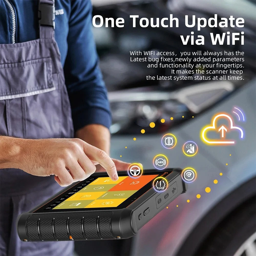 FOXWELL GT65 OBD2 Scanner All System Bidirectional Diagnostic Tool ECU Cod-ing with 24+ Resets, 2 Years Free Upgrade