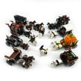 thumbnail image 3 of Creative Moc Medieval Military Carriage Model Western Carriage Transport Horse Building Blocks DIY Assembly Toy Birthday Gift Load Horse-C, 3 of 5
