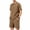 Brown, variant on Zylanna Men's 2 Piece Outfit Sets, Solid Color Elastic Waist Casual Short Sleeve T-Shirt and Shorts Set Crew Neck Loungewear Sets for Daily Wear Brown