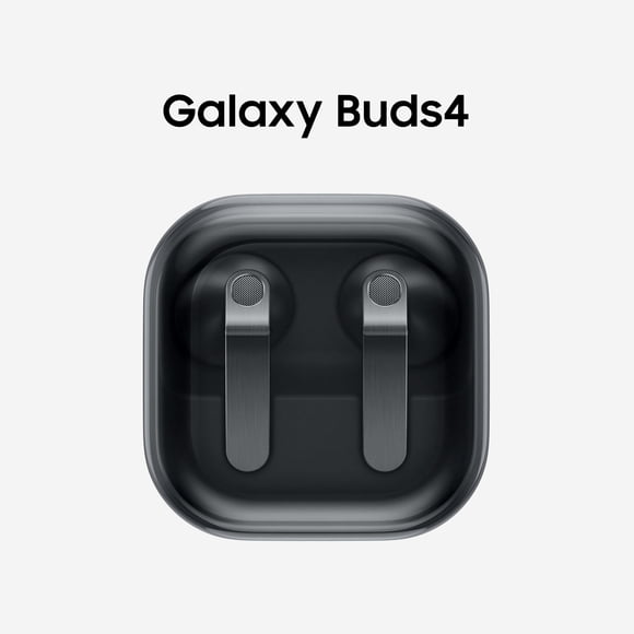 Samsung Galaxy Buds4 Bluetooth Headphones and Charging Case, Black