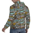 thumbnail image 6 of Lsque Barbeque Pattern Casual Men's Hoodie,Hooded Sweatshirt with Kangaroo Pocket,Pullover Hoodie-Medium, 6 of 7