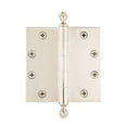 thumbnail image 2 of grandeur 4.5'' acorn tip heavy duty hinge with square corners, 2 of 7