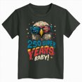 thumbnail image 5 of kpoplk 4th of July Shirt for Toddler Girls American Flag Tshirt Fourth of July Patriotic Outfit Kids Patriotic Tee Tops(Grey,7-8 Y), 5 of 5
