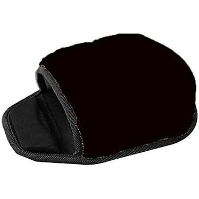 Alfombrilla de calefacción para ratón, alfombrilla de calefacción de felpa con almohadilla de calefacción de invierno con un protector de clip, alfombrilla de ratón para oficina en casa (negro) esquí esquí Gafas de esquí