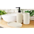 thumbnail image 4 of Mainstays By Becky G. & Alejandra 3-Piece Bath Accessory Set, White, 4 of 13