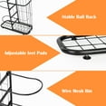 thumbnail image 4 of Ball Storage Rack, Sports Equipment Storage For Garage, Basketball Organizer Rack With Basket, 4 of 8