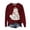 Red, variant on Gunia Women's Christmas Sweaters Retro Knit Tops Cute Cat Pullover Fall Winter Oversized Xmas Sweater Warm Loose Long Sleeve Beige Trendy Sweater,Size Xs-6Xl