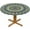 Round Mandala, variant on Round Mandala Round Table Cloth Abstract Mosaic Tile Elastic Edged Table Cover Fade And Stain Resistant Table Cloths Easy To Clean Fits Tables 40-44" Diameter