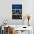 thumbnail image 2 of Elephant Stock Empire State Building In New York City I Wall Art - Vertical Multi Panel Canvas - Living Room Wall Decor - Places Multi Panel - Blue And Orange Decor By Scott Stulberg - 14" x 23", 2 of 4