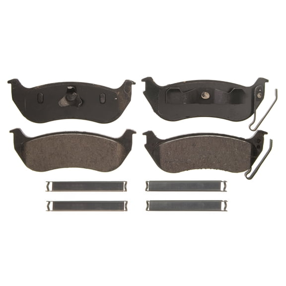 Wagner QuickStop ZD981 Ceramic Disc Brake Pad Set Fits select: 2002-2005 JEEP LIBERTY, 2003-2006 JEEP WRANGLER / TJ