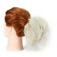 thumbnail image 3 of LELINTA 2PCS Fluffy Messy Wavy Ponytail Bun Hair Piece Ponytail Hair Extensions Scrunchies Updo Hairpiece Curly Bun Synthetic Extensions Chignon for Women Ladies, 3 of 7