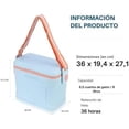 thumbnail image 2 of Hielera Pinnacle De 11QT con Capacidad De 18 Latas o 8L con Correa Ajustable Azul, 2 of 4