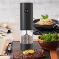 thumbnail image 4 of Electric Salt and Pepper Grinder One Hand Automatic Operation Adjustable Coarseness Battery Powered Automatic Grinding-A, 4 of 7