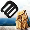 thumbnail image 3 of Cinturón de hardware Zulema Hebilla de correa de gancho G negro Mochila Equipo de campamento, 3 of 7