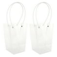 thumbnail image 3 of Transparent Bouquet Gift Bags for Flower Storage Made of Durable PP Material 2pcs, 3 of 8