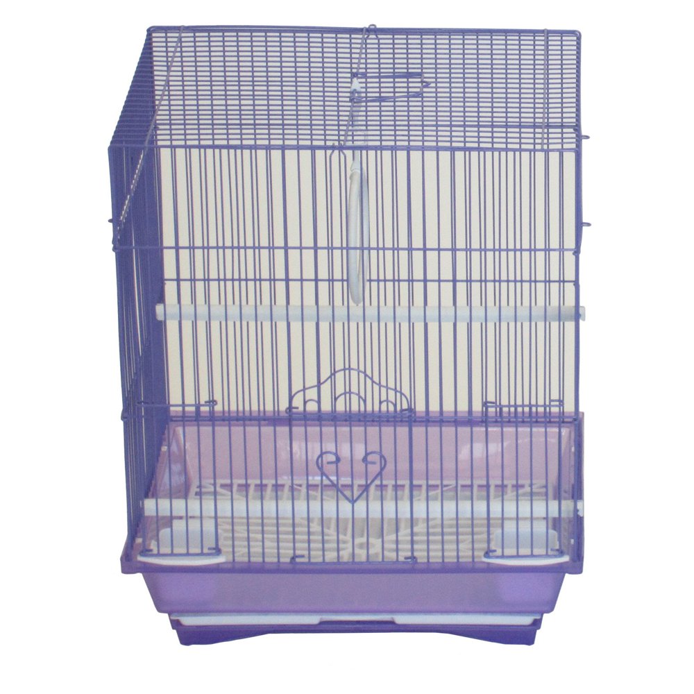 YML A1124MPUR Flat Top Small Parakeet Cage