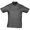 Dark Grey, variant on SOLS Mens Prescott Jersey Short Sleeve Polo Shirt