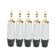 thumbnail image 4 of LOLIPPYY 5Pcs Headphone Jack Adapter for Extension Cable 6.1x1.35x1.35cm, 4 of 8