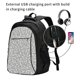 thumbnail image 2 of Easygdp Dice Cubes Mochila para Laptop de Viaje con Puerto USB, Mochila para Laptop con Puerto de Carga USB para Mujeres y Hombres, 2 of 7