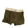 thumbnail image 2 of JUUYY Organic Cotton Mens Boxer Briefs Anti-Chafing Moisture-Wicking Cooling Underwear for Sports & Daily Wear Green XL, 2 of 8