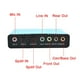 thumbnail image 3 of Adaptador de sonido óptico 6 Canales 5.1 Tarjeta De Sonido USB S / PDIF Para PC, 3 of 9
