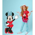 thumbnail image 2 of Disney Minnie Mouse Girls T-Shirt, Toddler and Kids Clothes, Red/Gray/White, 3 Pack, 2 of 8
