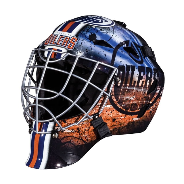 Franklin Sports NHL Edmonton Oilers Goalie Face Mask