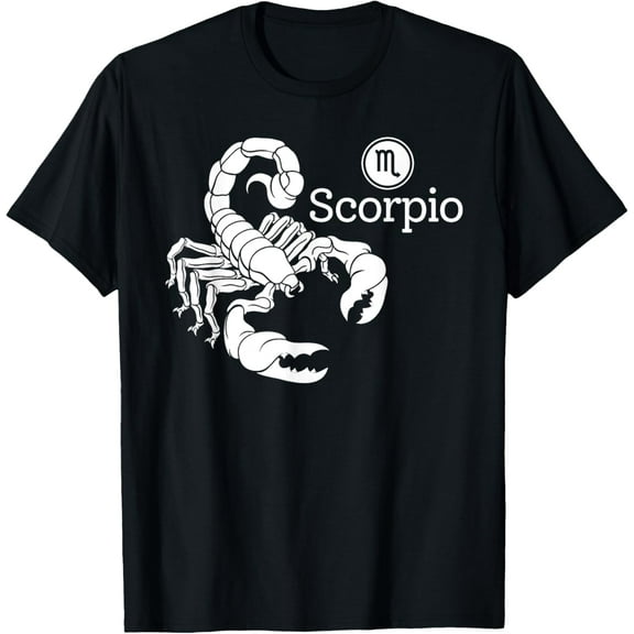 Scorpio Sign Zodiac Constellation Horoscope Scorpion Symbol T-Shirt