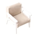 thumbnail image 2 of 1:12 Scale Miniature Sofa Simulation for Mini Room Micro Landscape Dollhouse Light Gray Small, 2 of 8