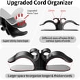 thumbnail image 2 of czcpp-6PCS Upgraded Cord Organizer for Appliances, Kitchen Appliance Cord Organizer Stick On, Appliance Cord Holder, Cord Wrappers, Cord Winder for Pressure Cooker, Air Fryer, Blender, Coffee Maker,, 2 of 4