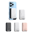 thumbnail image 2 of Power Bank Pila Batería Carga Inalámbrica 10000 Para iPhone Eo Safe Imports Blanco, 2 of 5
