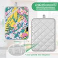 thumbnail image 6 of Yayeee Pot Holders Kitchen Heat Resistant with Pocket 7"x9.8" Cotton Oven Cooking Hot Pads, Green Mountains, 6 of 7