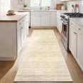 thumbnail image 3 of CHITOOMA 2'x6' Runner Rug for Hallway, Boho Machine Washable Stain Resistant Non-Shed Carpet, Runner Rug with Non-Slip Backing for Kitchen, Entryway, Bedroom, Laundry, Bathroom, 3 of 8