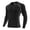 Grey-b, variant on NordicNest Boys Compression Shirt Youth Long Sleeve Sport Undershirts Kids Quick Dry Athletic Base Layer for Football Baseball