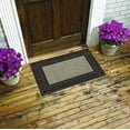 thumbnail image 2 of J&V TEXTILES Original Durable Rubber Door Mat, 18x28, Heavy Duty Doormat, Indoor Outdoor, Waterproof, Easy Clean, Low-Profile Mats for Entry, Garage, Patio ELEGANC Carpet Bronze, 2 of 2