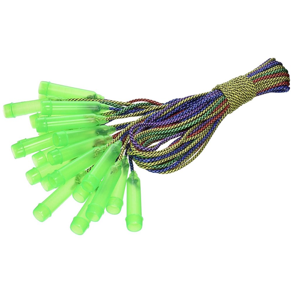 dazzling toys Jump Rope Pack 12 Pack 7 1/4 Feet Nylon Jumping Ropes