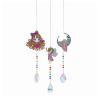 thumbnail image 1 of Cuadros Decorativos 3 piezas diamante pintura cristal luz Catcher DIY ventana colgante viento carillón artesanías Likrtyny embutido en tela, 1 of 9