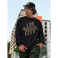 thumbnail image 2 of Retro College Los Angeles City Sweatshirt Men -Image by Shutterstock, Male Small, 2 of 4